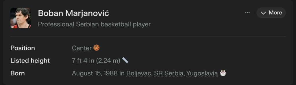 Hand size of Boban Marjanović